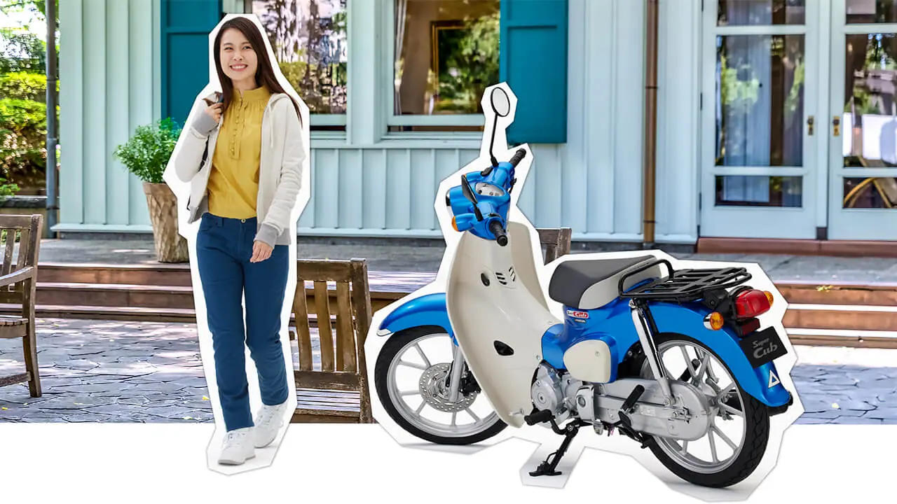 HONDA スーパーカブ110|【通勤からキャンプまで】あなたに合うカブはどれ? スーパーカブ・クロスカブ・CT125の選び方。安心のABS&多機能メーターを徹底解剖