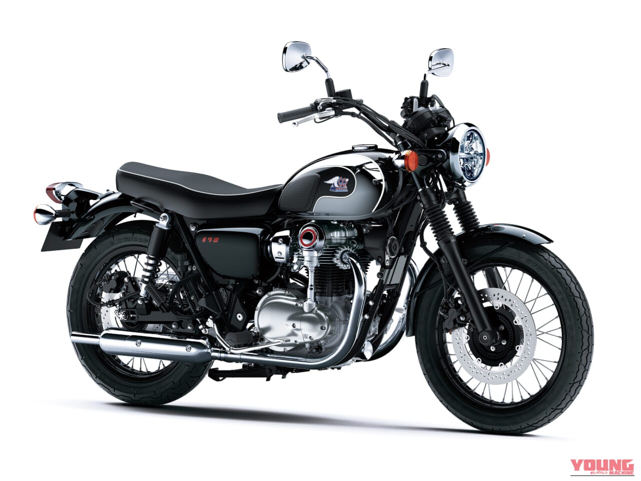 KAWASAKI MEGURO K3｜1924年からの血統を継ぐクラシック! 漆黒リム＆タンクスタイルを踏襲した「メグロK3」2027年モデルが価格据え置きで発売