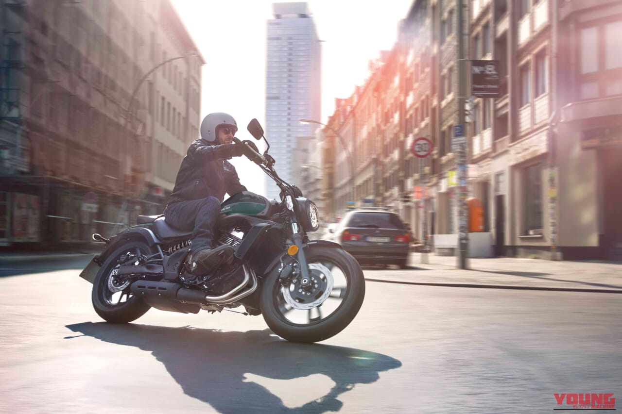 KAWASAKI VULCAN S|新緑のグリーンが映える! あなたの体格にピタッとフィットするカワサキの大型クルーザー「バルカンS」2027年モデルが新色をまとって10/1発売