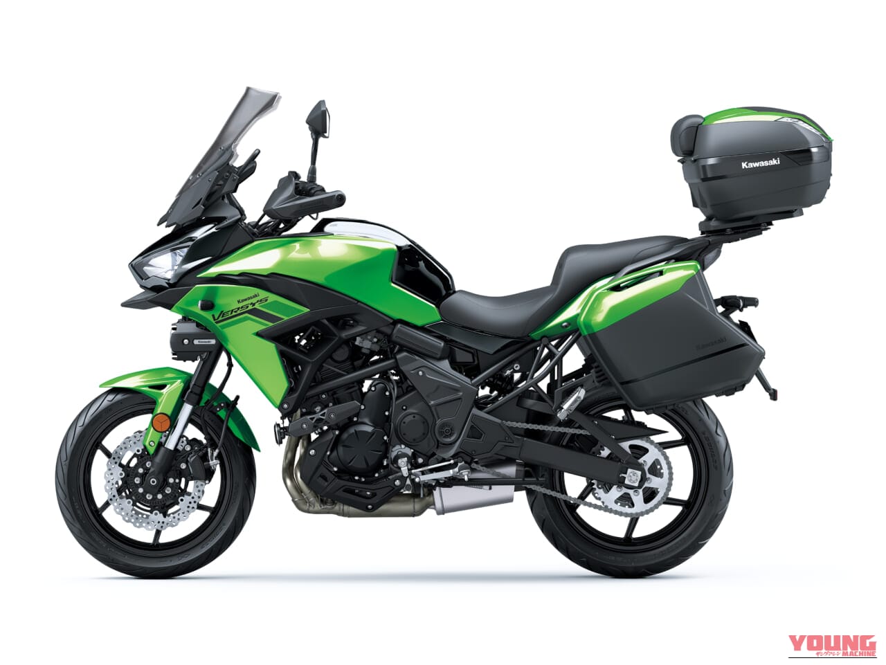 KAWASAKI VERSYS 650｜前年モデルから価格据え置き! 航続距離450kmを誇る20Lタンクを備え、伝統色に刷新されたミドルクロスオーバー「VERSYS 650」2027年モデルが登場