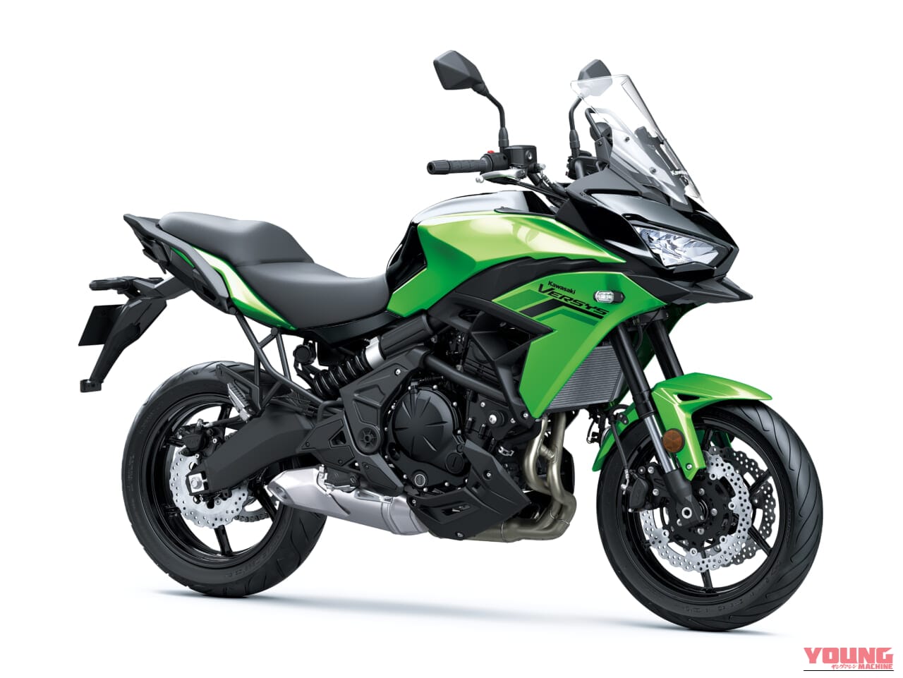 KAWASAKI VERSYS 650｜前年モデルから価格据え置き! 航続距離450kmを誇る20Lタンクを備え、伝統色に刷新されたミドルクロスオーバー「VERSYS 650」2027年モデルが登場