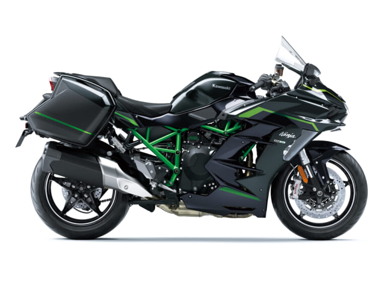 KAWASAKI Ninja H2 SX SE|驚異の200馬力スーパーチャージャーに前車追従クルコンに電子制御サス! カワサキの最高峰ツアラー「Ninja H2 SX SE」2027年型が価格据え置きで登場