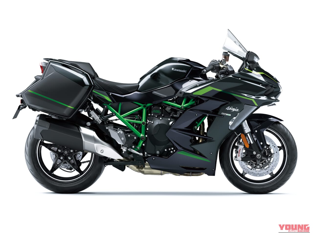 KAWASAKI Ninja H2 SX SE|驚異の200馬力スーパーチャージャーに前車追従クルコンに電子制御サス! カワサキの最高峰ツアラー「Ninja H2 SX SE」2027年型が価格据え置きで登場