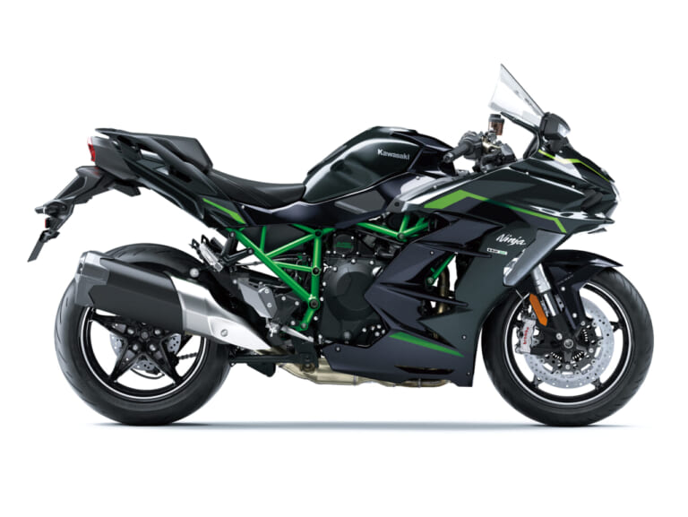 KAWASAKI Ninja H2 SX SE｜驚異の200馬力スーパーチャージャーに前車追従クルコンに電子制御サス! カワサキの最高峰ツアラー「Ninja H2 SX SE」2027年型が価格据え置きで登場
