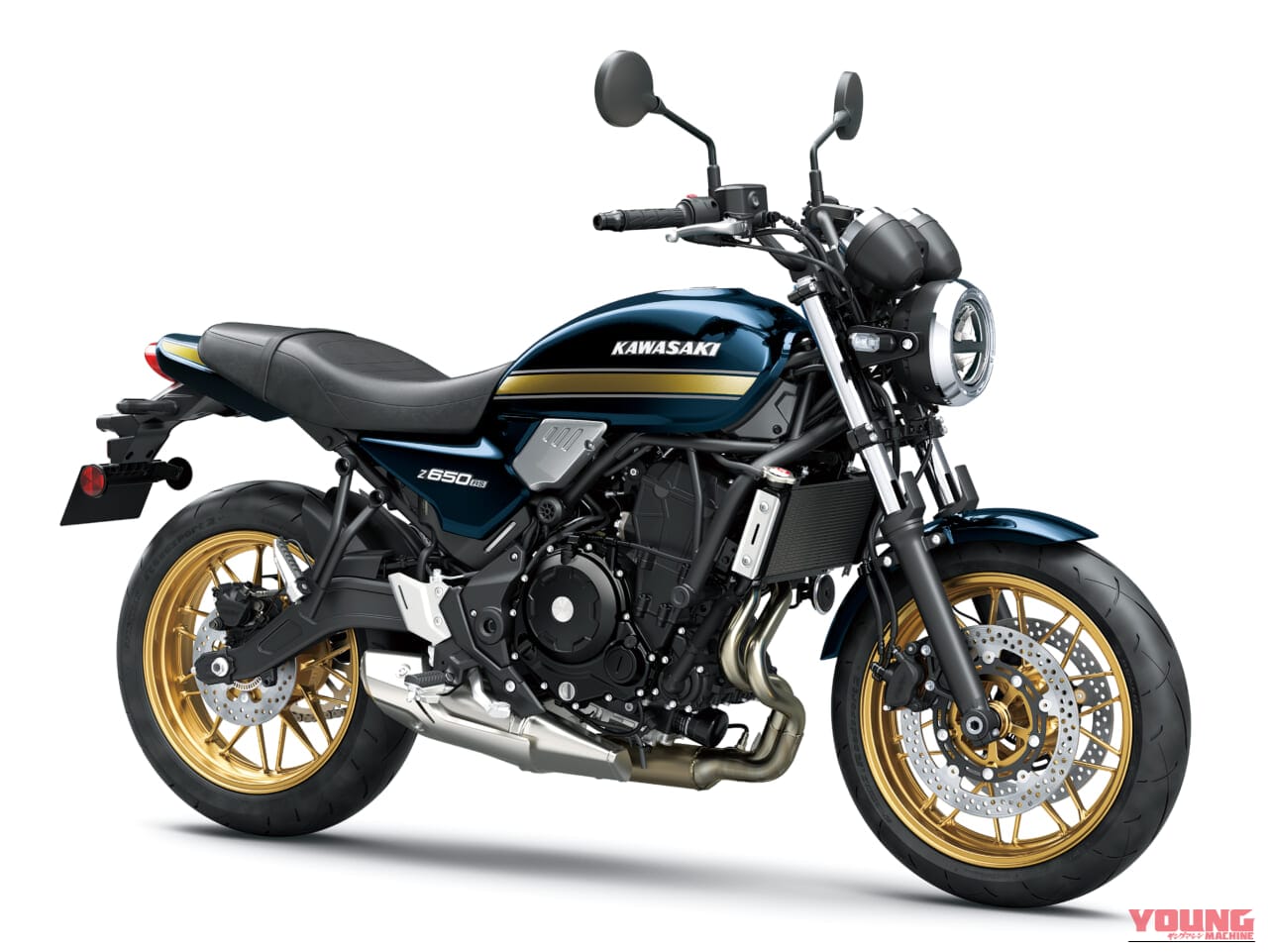 KAWASAKI Z650RS |漆黒の火の玉スタイルが追加! 188キロの軽量パッケージのザッパー直系「Z650RS」2027年モデルが登場
