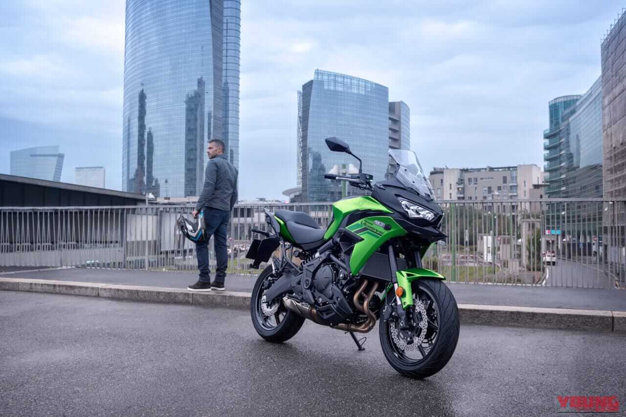 KAWASAKI VERSYS 650|前年モデルから価格据え置き! 航続距離450kmを誇る20Lタンクを備え、伝統色に刷新されたミドルクロスオーバー「VERSYS 650」2027年モデルが登場