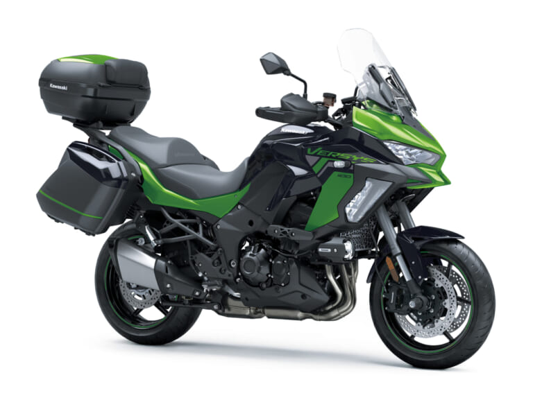 KAWASAKI VERSYS 1100 SE｜135PS並列4気筒ツアラーのカワサキ「ヴェルシス1100 SE」に2027年モデルが登場! 新色ライムグリーン採用で価格は212万3000円を維持
