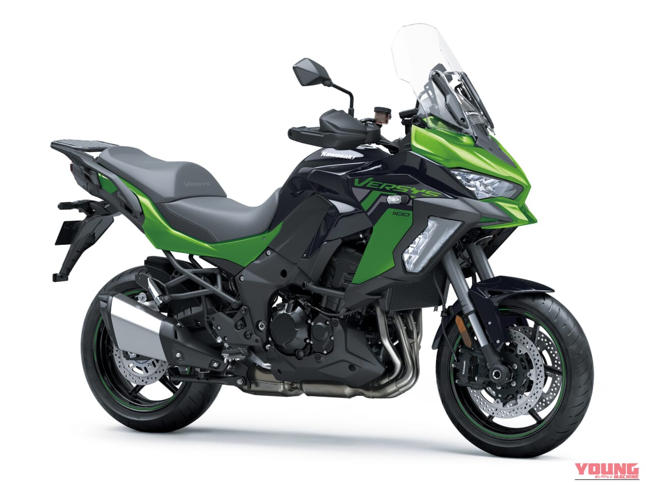 KAWASAKI VERSYS 1100 SE｜135PS並列4気筒ツアラーのカワサキ「ヴェルシス1100 SE」に2027年モデルが登場! 新色ライムグリーン採用で価格は212万3000円を維持