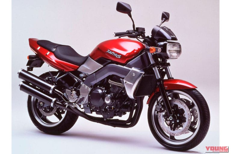 1992 XANTHUS|「スペック競争はもういいよ…」普通二輪免許で乗れる4気筒の名車たち! 多彩なデザインで見るだけでも楽しい12車種を一挙紹介!