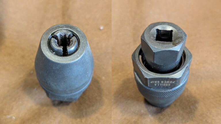 「これで抜けなきゃ諦めて」は本当か? 固着スタッドボルトを専用リムーバーとシリンダー加熱で抜くDIY技【ゴリラパワーグリップ】｜「これで抜けなきゃ諦めて」は本当か? 固着スタッドボルトを専用リムーバーとシリンダー加熱で抜くDIYチャレンジの結果【ゴリラパワーグリップ】