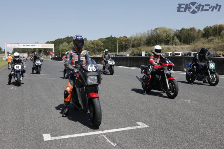 オーヴァーレーシングプロジェクツ|アストライド|CBX?TZR?ノートン?エグリ! 誰でもどんなスキルでもサーキットを満喫できる走行会イベントで見つけた、個性豊かな絶版車たち