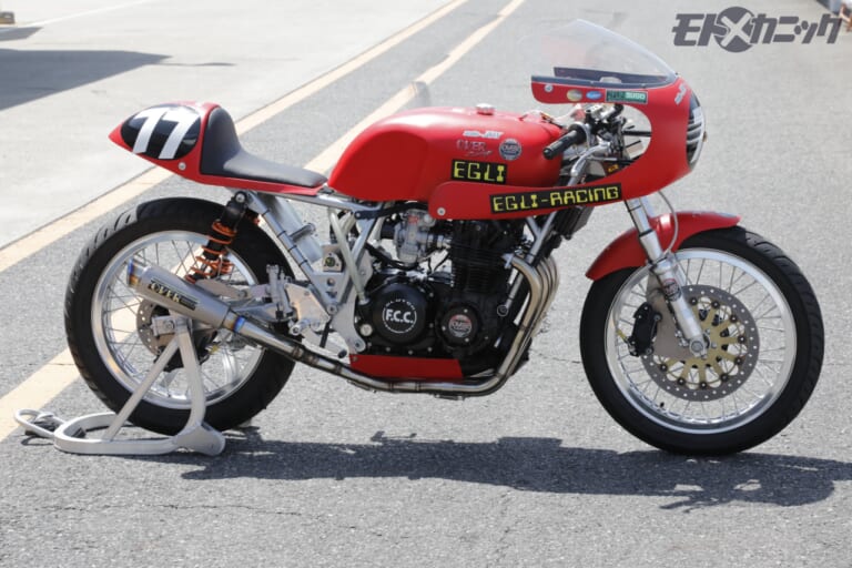 EGLI|CB500R|CBX?TZR?ノートン?エグリ! 誰でもどんなスキルでもサーキットを満喫できる走行会イベントで見つけた、個性豊かな絶版車たち