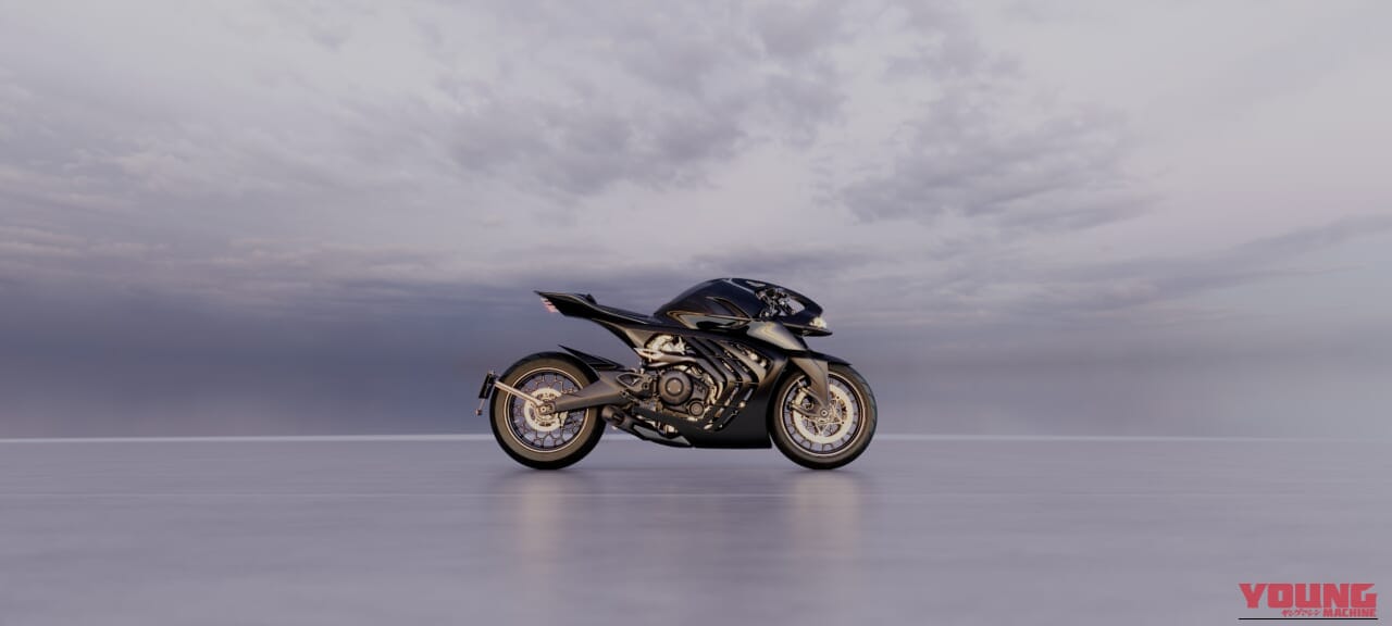 ASTON MARTIN / BROUGH SUPERIOR AMB 002 ROADSTER|【限定300台】5kgのチタン削り出しフレームに1083ccVツイン! アストンマーティン×ブラフシューペリアの公道用ハイパーバイク「AMB 002 ロードスター」の国内予約受付が開始
