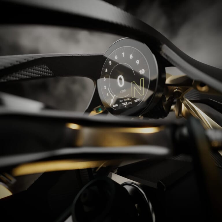 ASTON MARTIN / BROUGH SUPERIOR AMB 002 ROADSTER｜【限定300台】5kgのチタン削り出しフレームに1083ccVツイン! アストンマーティン×ブラフシューペリアの公道用ハイパーバイク「AMB 002 ロードスター」の国内予約受付が開始