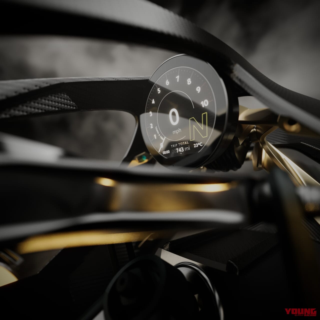 ASTON MARTIN / BROUGH SUPERIOR AMB 002 ROADSTER｜【限定300台】5kgのチタン削り出しフレームに1083ccVツイン! アストンマーティン×ブラフシューペリアの公道用ハイパーバイク「AMB 002 ロードスター」の国内予約受付が開始