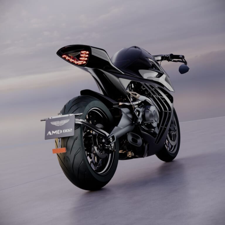 ASTON MARTIN / BROUGH SUPERIOR AMB 002 ROADSTER|【限定300台】5kgのチタン削り出しフレームに1083ccVツイン! アストンマーティン×ブラフシューペリアの公道用ハイパーバイク「AMB 002 ロードスター」の国内予約受付が開始