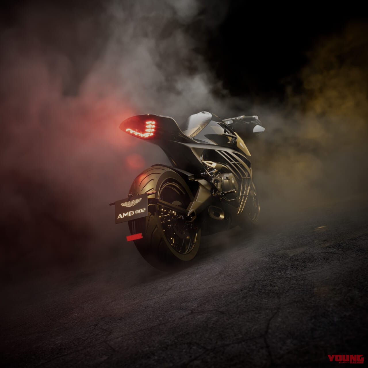 ASTON MARTIN / BROUGH SUPERIOR AMB 002 ROADSTER｜【限定300台】5kgのチタン削り出しフレームに1083ccVツイン! アストンマーティン×ブラフシューペリアの公道用ハイパーバイク「AMB 002 ロードスター」の国内予約受付が開始
