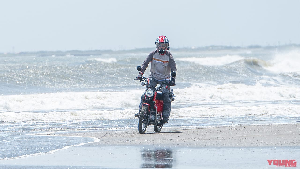 実走燃費は59.98km/L 快走すると燃費はやや落ちるぞ!｜【実走検証】CT125ハンターカブはガソリン満タンで何キロ走れる？ハイスピード房総ツーリングで限界まで走らせてみた結果！