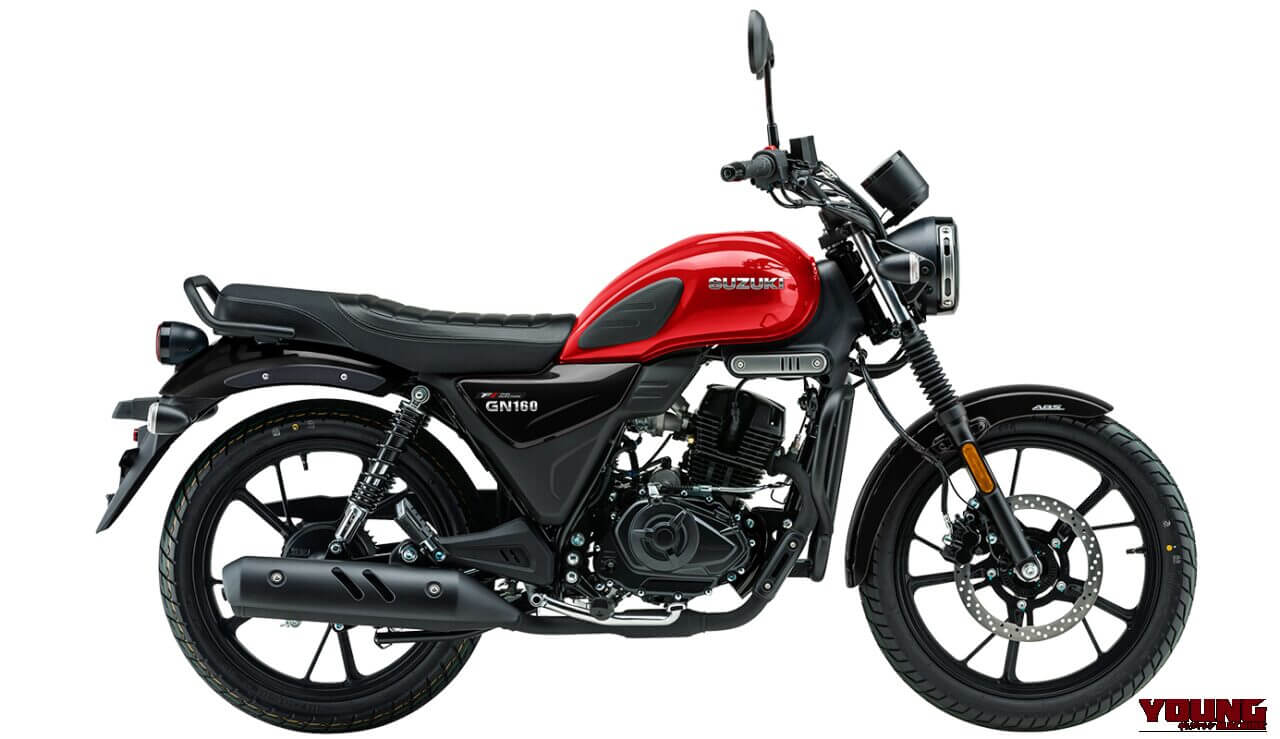 SUZUKI GN 160｜時代を超越するクラシックデザインに162cc＋フロントABS! タフに走るスズキ「GN 160」がコロンビアで登場