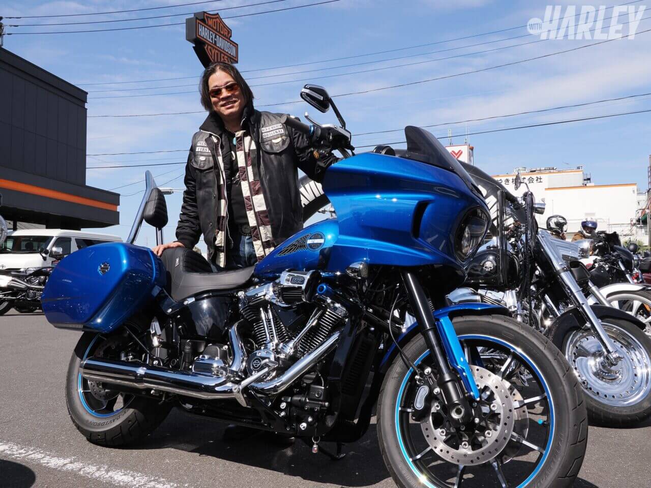 |ハーレーダビッドソン春日部で見つけたハーレーライフを満喫するライダーたち