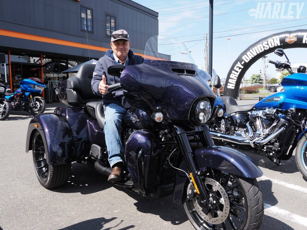 |ハーレーダビッドソン春日部で見つけたハーレーライフを満喫するライダーたち