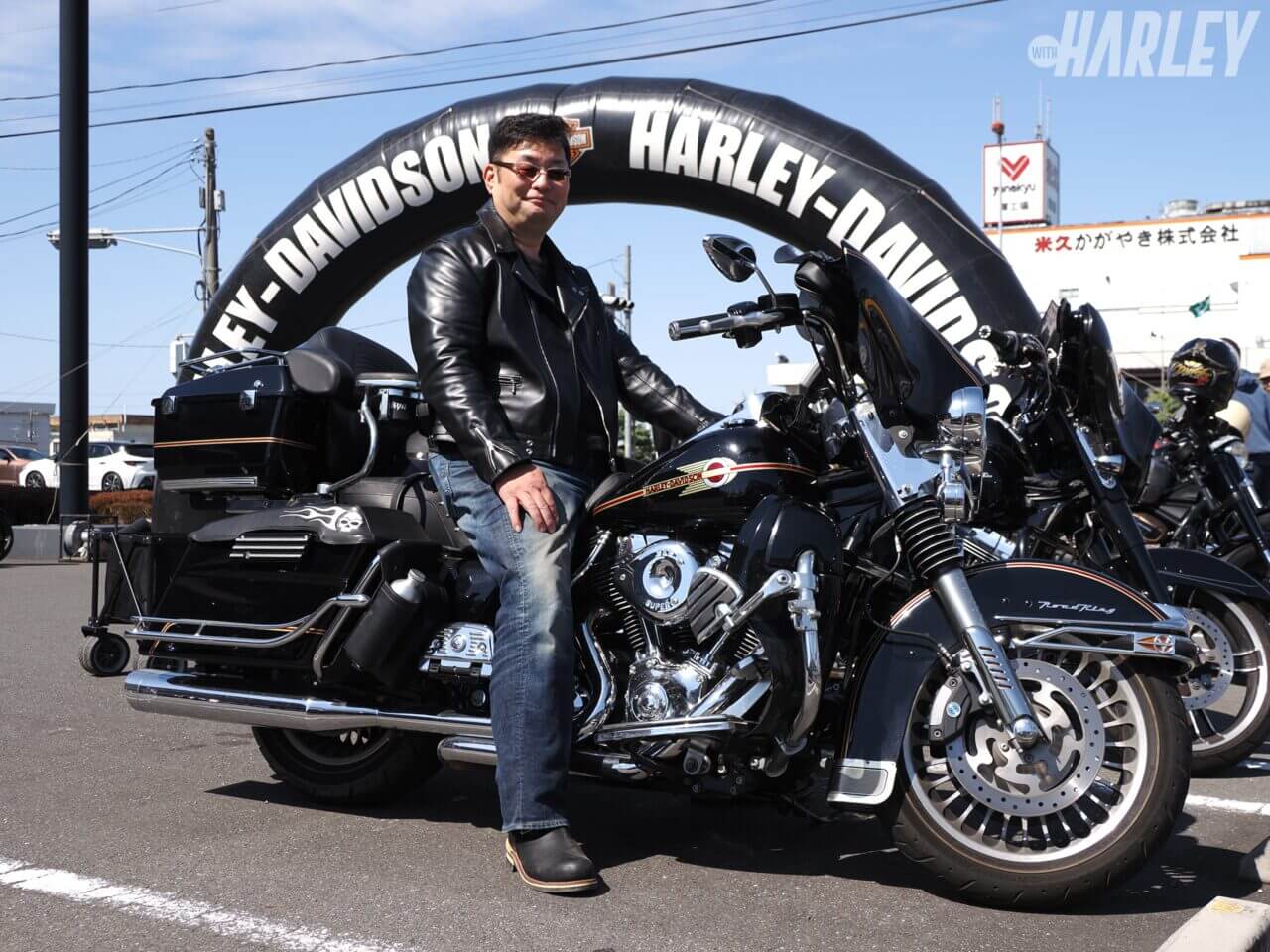 |ハーレーダビッドソン春日部で見つけたハーレーライフを満喫するライダーたち