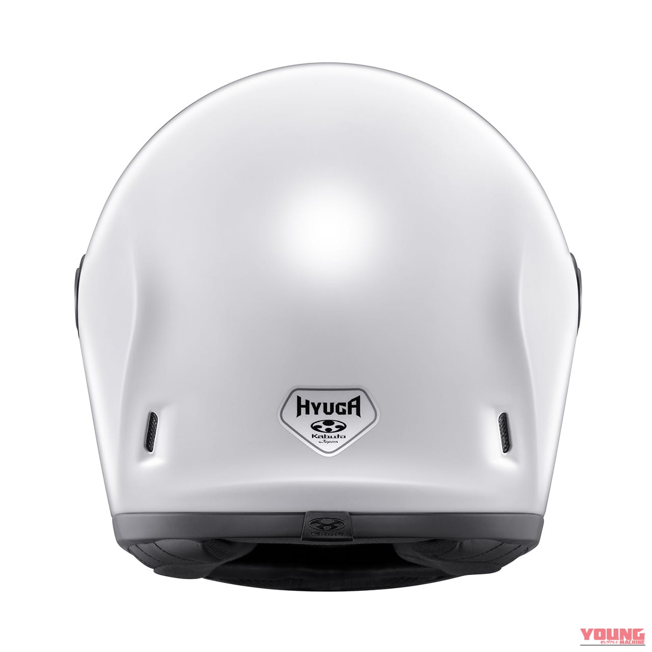 HYUGA Back view｜カブトから新作ネオクラ『HYUGA（ヒューガ）』登場！10月中旬発売・価格やスペックを解説