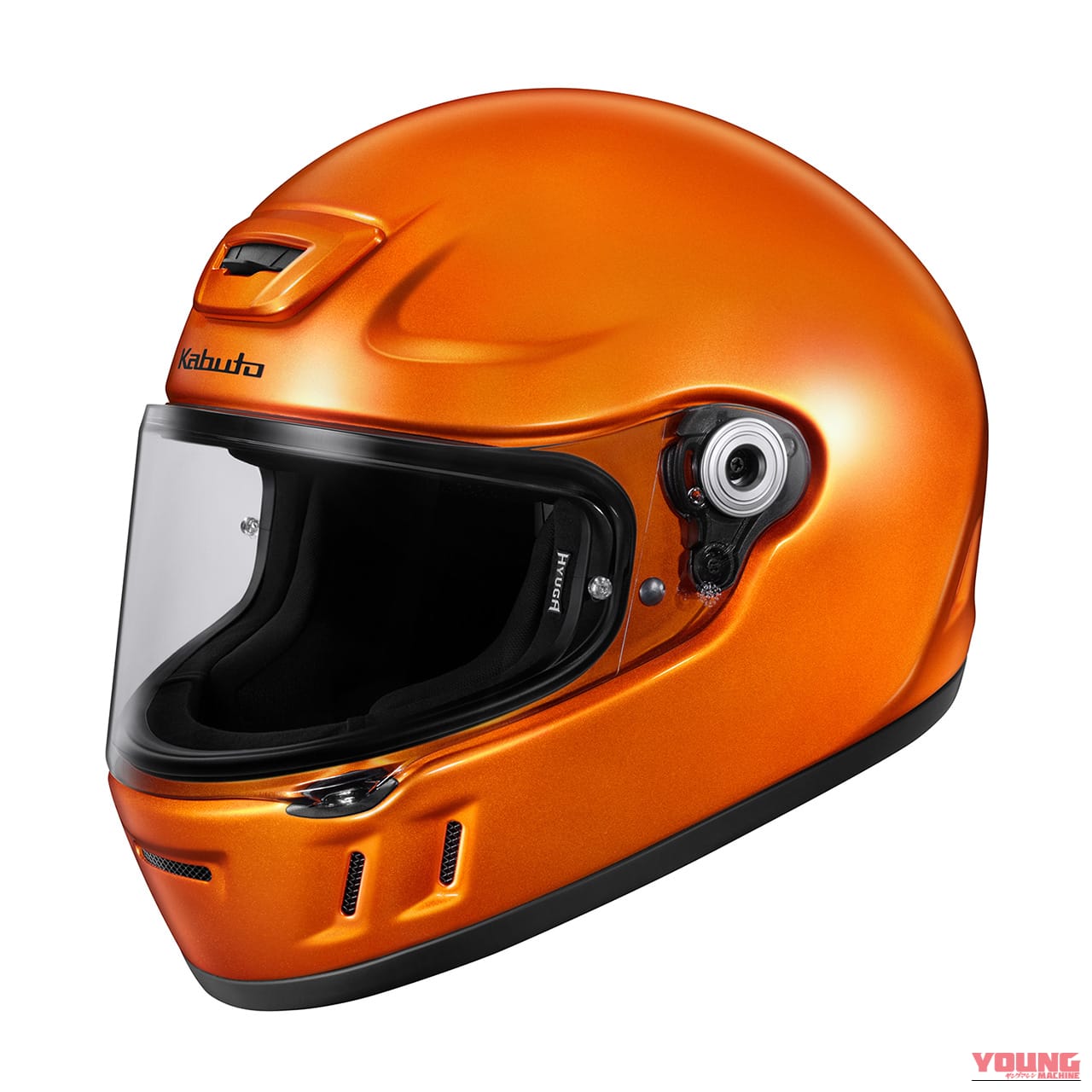 HYUGA (SHINY ORANGE)｜カブトから新作ネオクラ『HYUGA（ヒューガ）』登場！10月中旬発売・価格やスペックを解説