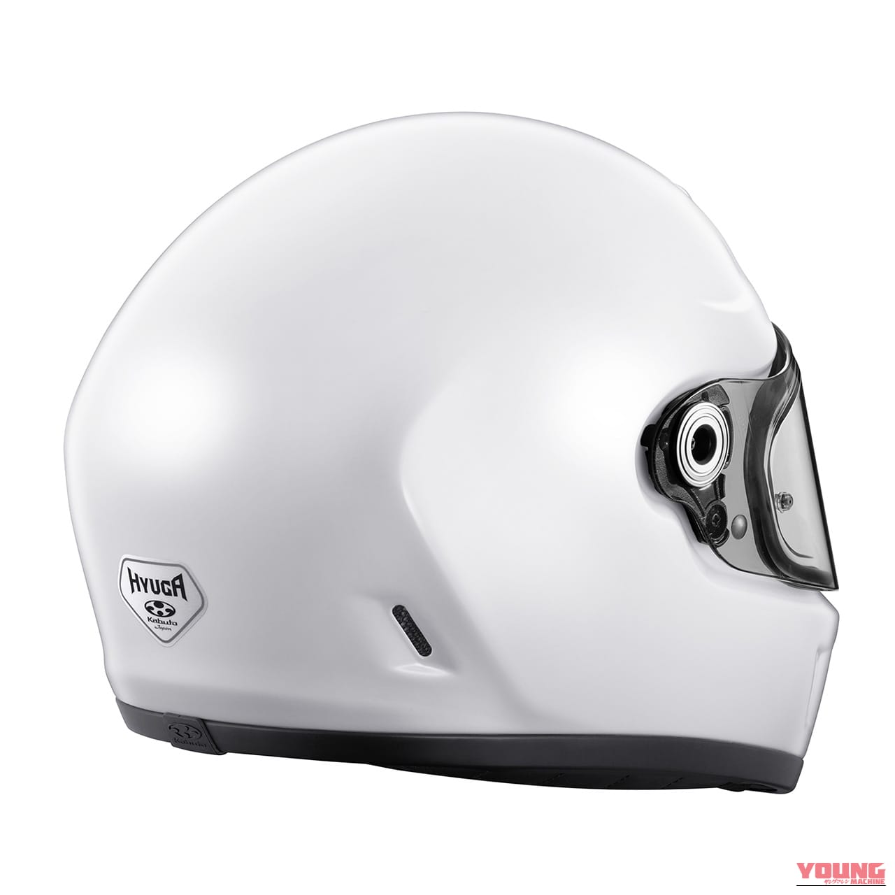 HYUGA Rear side view｜カブトから新作ネオクラ『HYUGA（ヒューガ）』登場！10月中旬発売・価格やスペックを解説