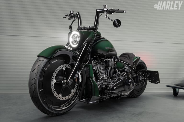 KILLER CUSTOM|Killer Bull 2″ Fat Handlebars ハンドルバー 4″/6″/8″/10″/12″ ブラック/クロム 2025-up ソフテイル対応(1″/ 1.25″)|ヨーロッパ、USAから輸入するスズキ&アソシエイツが取り扱う新作ハーレーパーツ〜part2