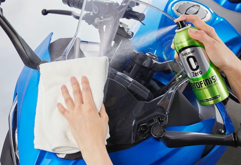 バイクメンテのトリセツ|お手軽バイクメンテナンスの必需品 汚れ落とし&ツヤ出しスプレー・ゼロフィニッシュのトリセツ