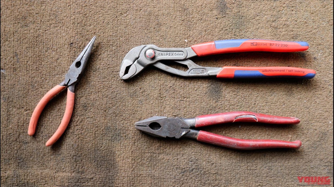 【工具は七変化】冬の指挟みよサラバ! ダイソーのペンチを削って専用チェーンプライヤーを自作する裏ワザ|【工具は七変化】冬の指挟みよサラバ! ダイソーのペンチを削って専用チェーンプライヤーを自作する裏ワザ