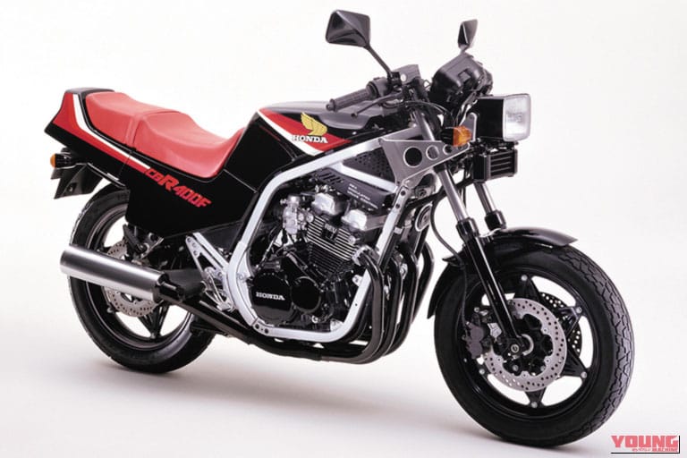 Honda CBR400Fの車体の写真｜「こんなにもあるんだ…」普通二輪免許で乗れる4気筒の名車たち。レーサーレプリカモデルを一挙に7車種紹介！
