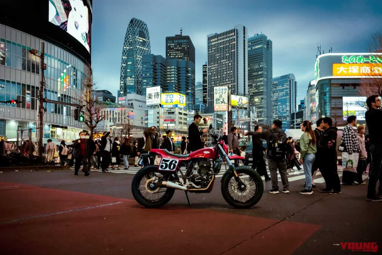 THUNDER MOTORCYCLES THUNDER-FTS250｜クロモリフレームに本格足まわり! ダートトラッカーの熱狂を日常にする、水冷249cc単気筒ストリートトラッカー「サンダー・FTS250」登場
