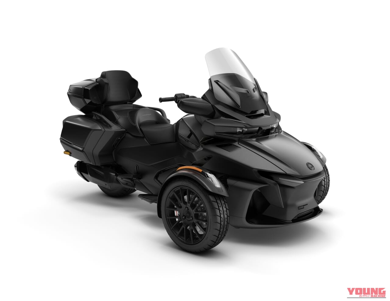 BRP CAN-AM SPYDER|AT普通免許で乗れる前2輪トライクCan-Amが劇的進化!新設計3気筒の新型ライカーとAndroid対応のスパイダーが登場