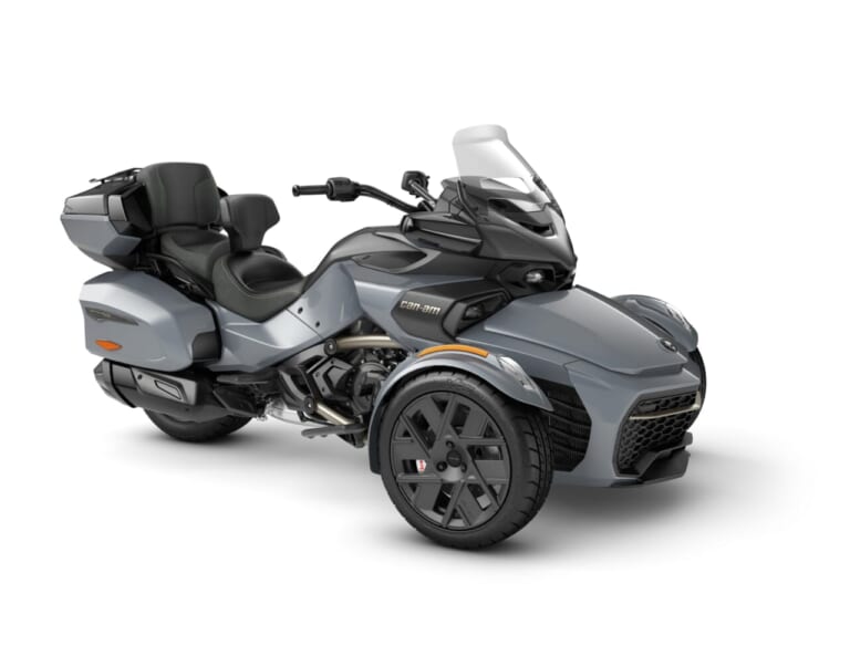 BRP CAN-AM SPYDER｜AT普通免許で乗れる前2輪トライクCan-Amが劇的進化！新設計3気筒の新型ライカーとAndroid対応のスパイダーが登場