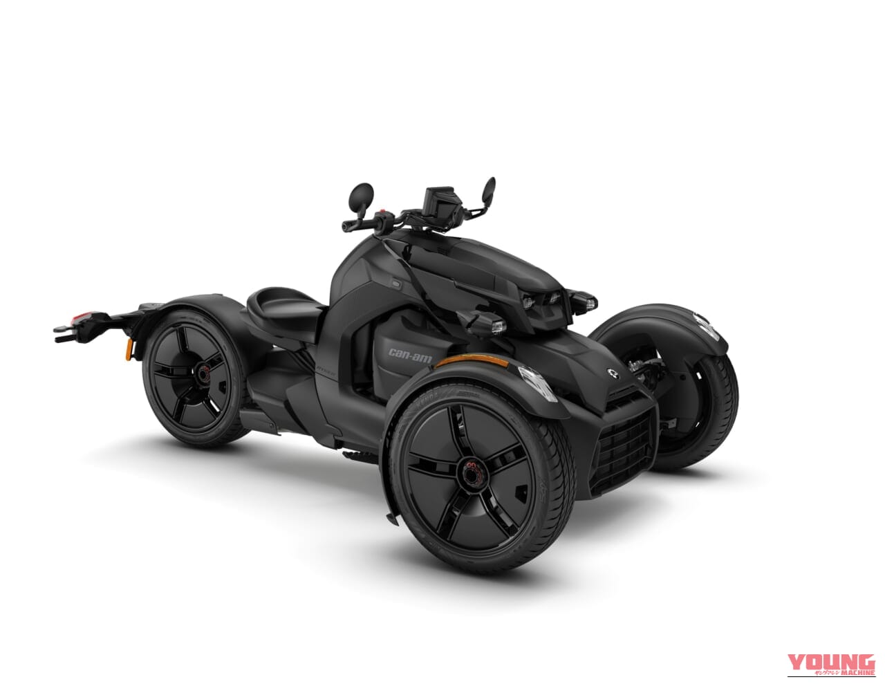 BRP CAN-AM RYKER |AT普通免許で乗れる前2輪トライクCan-Amが劇的進化!新設計3気筒の新型ライカーとAndroid対応のスパイダーが登場