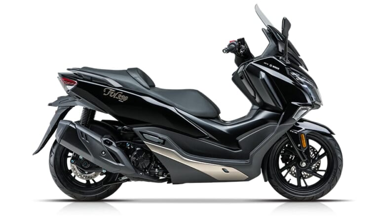 HAOJUE TVL350｜350ccビグスクの新刺客! スマホが鍵になる最新デジタル機能を備えたビッグスクーターが中国から登場【豪爵TVL350】