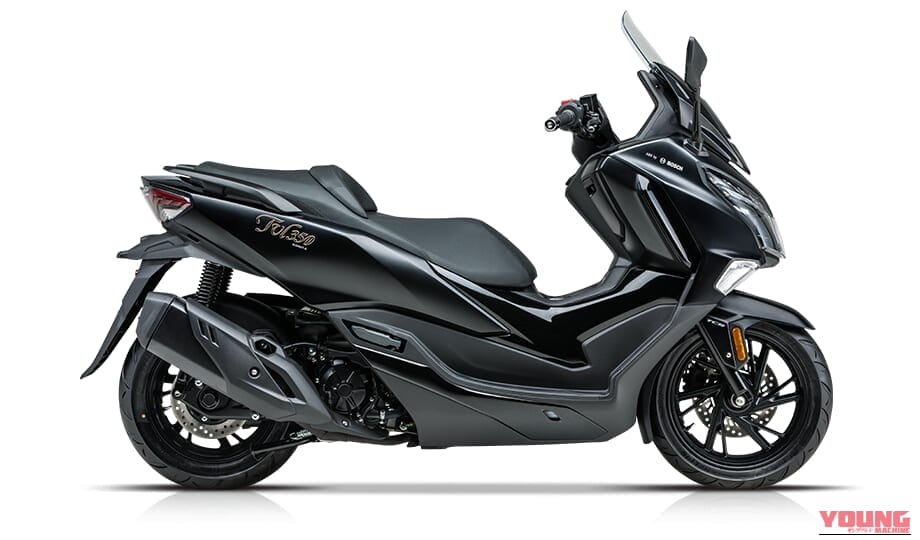 HAOJUE TVL350|350ccビグスクの新刺客! スマホが鍵になる最新デジタル機能を備えたビッグスクーターが中国から登場【豪爵TVL350】