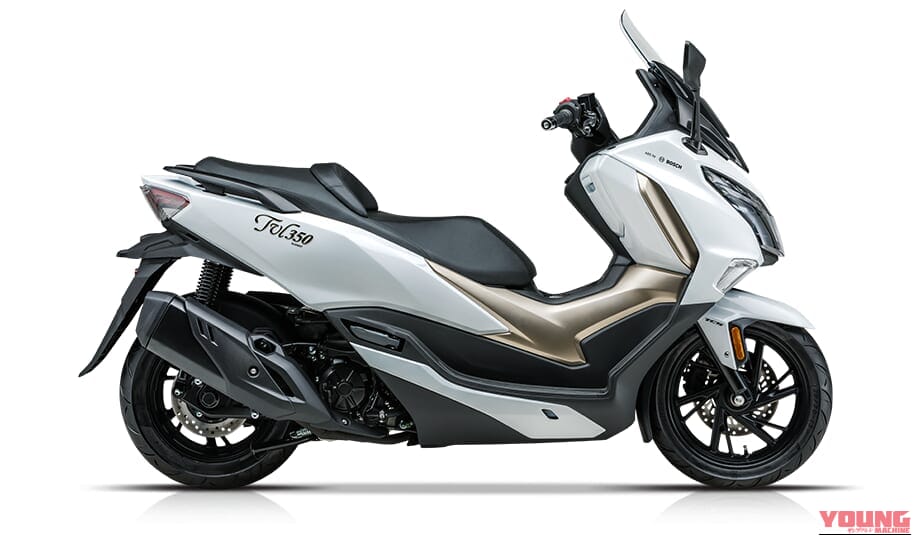 HAOJUE TVL350｜350ccビグスクの新刺客! スマホが鍵になる最新デジタル機能を備えたビッグスクーターが中国から登場【豪爵TVL350】