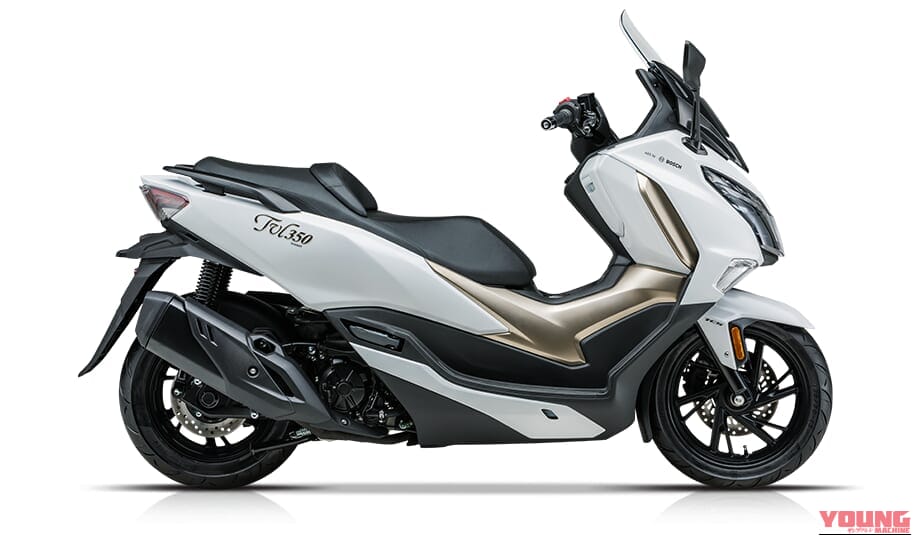 HAOJUE TVL350｜350ccビグスクの新刺客! スマホが鍵になる最新デジタル機能を備えたビッグスクーターが中国から登場【豪爵TVL350】