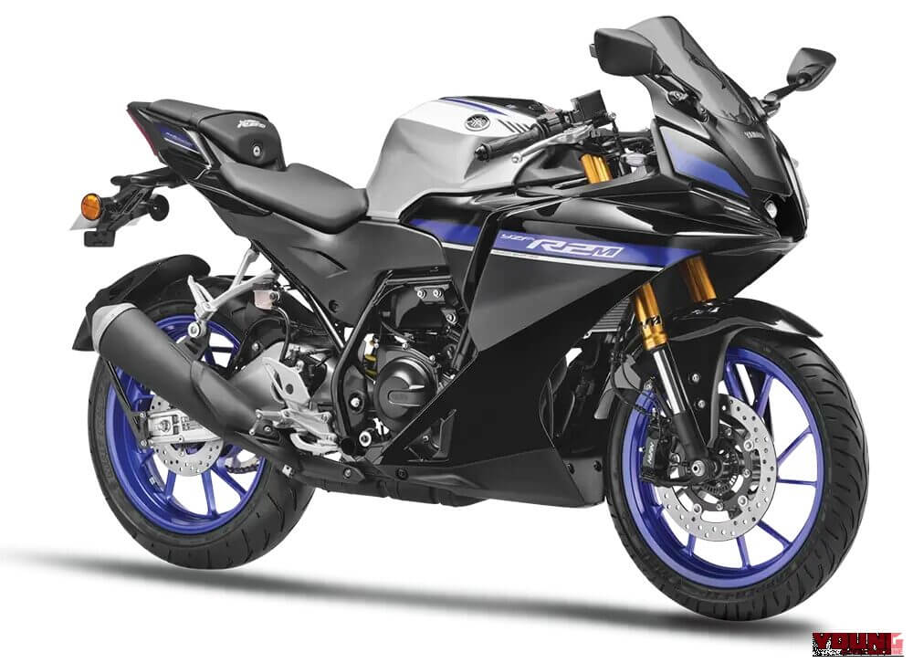 YAMAHA YZF-R2M｜税込約40万円から! R9直系の空力カウルを備えた新世代200ccスーパースポーツ「YZF-R2」＆調整式サス装備「YZF-R2M」がインドでデビュー【海外】