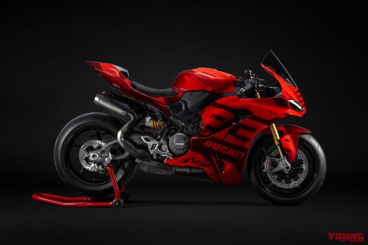 DUCATI PANIGALE V2 MM93|鍛造ホイール装備で約1.5kg軽量化。ドゥカティのVツインスーパースポーツ×マルケス&バニャイア特別仕様車でMotoGPのDNAをその手に!【PANIGALE V2 MM93/FB63】