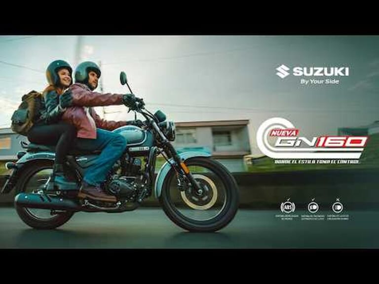 SUZUKI GN 160｜時代を超越するクラシックデザインに162cc＋フロントABS! タフに走るスズキ「GN 160」がコロンビアで登場