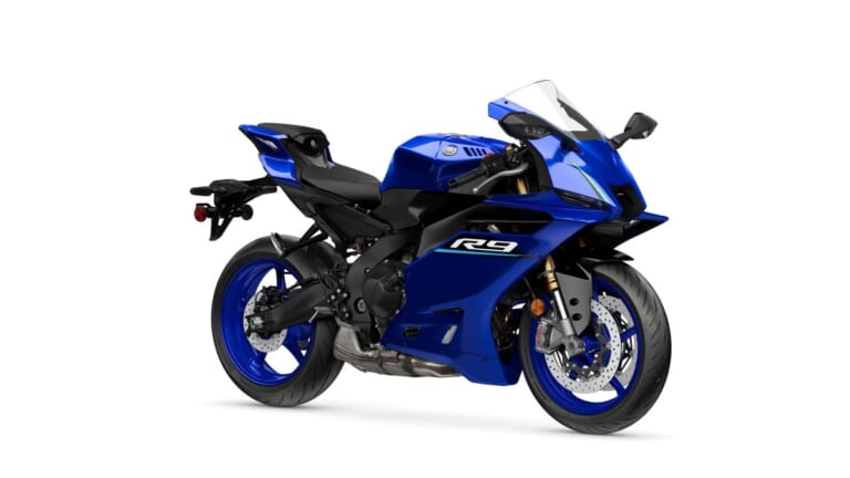 YAMAHA YZF-R9｜つや消し紺に朱色の差し色が映える! 新色2色を引っ提げてヤマハの120馬力3気筒スーパースポーツ「YZF-R9」2027年モデルが登場