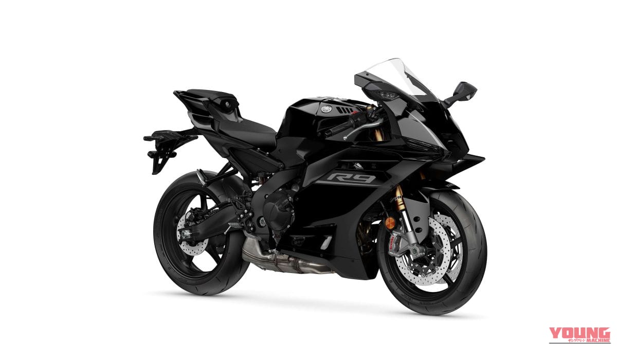 YAMAHA YZF-R9｜つや消し紺に朱色の差し色が映える! 新色2色を引っ提げてヤマハの120馬力3気筒スーパースポーツ「YZF-R9」2027年モデルが登場