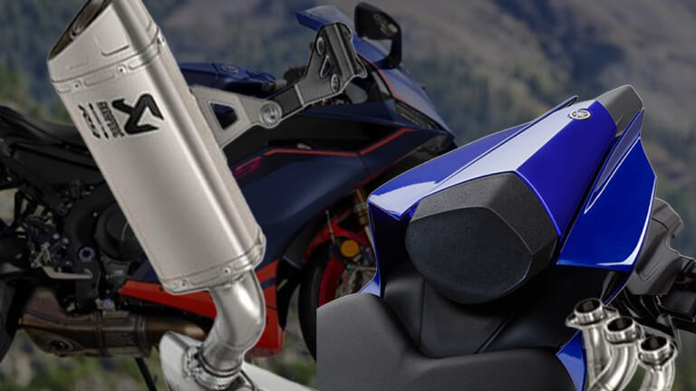 全7色のシングルシートカウルにチタンフルエキゾースト! ヤマハ「YZF-R9」にワイズギアから純正アクセサリー2種登場
