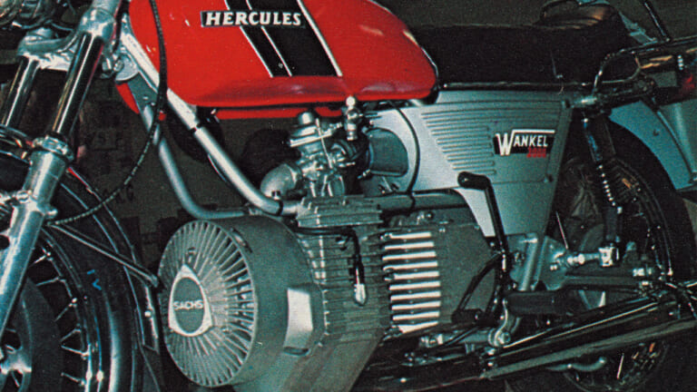 【70年代ロータリーエンジン全史】スズキRE-5/ハーキュレスW2000/バンビーンOCR1000とヤマハ/ホンダ/カワサキの幻の試作車たち