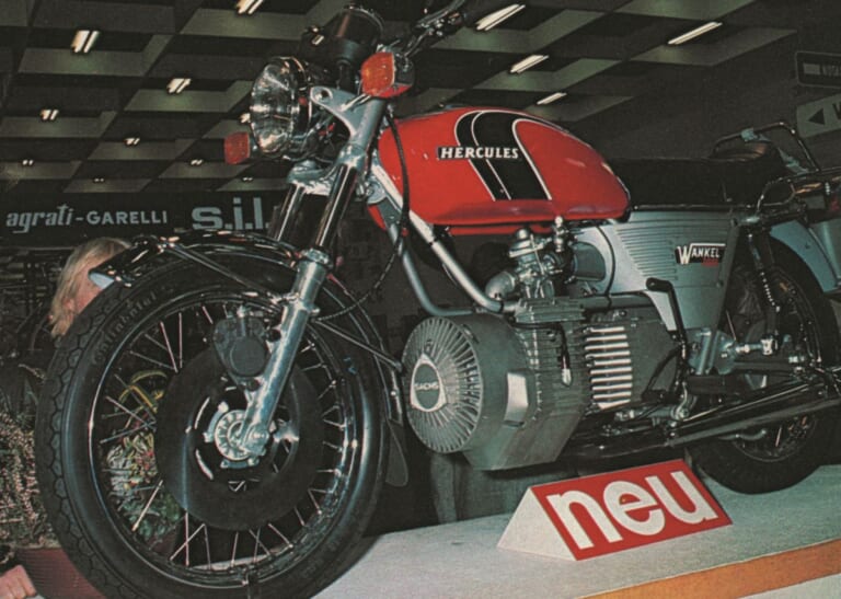 ハーキュレス W2000|【70年代ロータリーエンジン全史】スズキRE-5/ハーキュレスW2000/バンビーンOCR1000とヤマハ/ホンダ/カワサキの幻の試作車たち