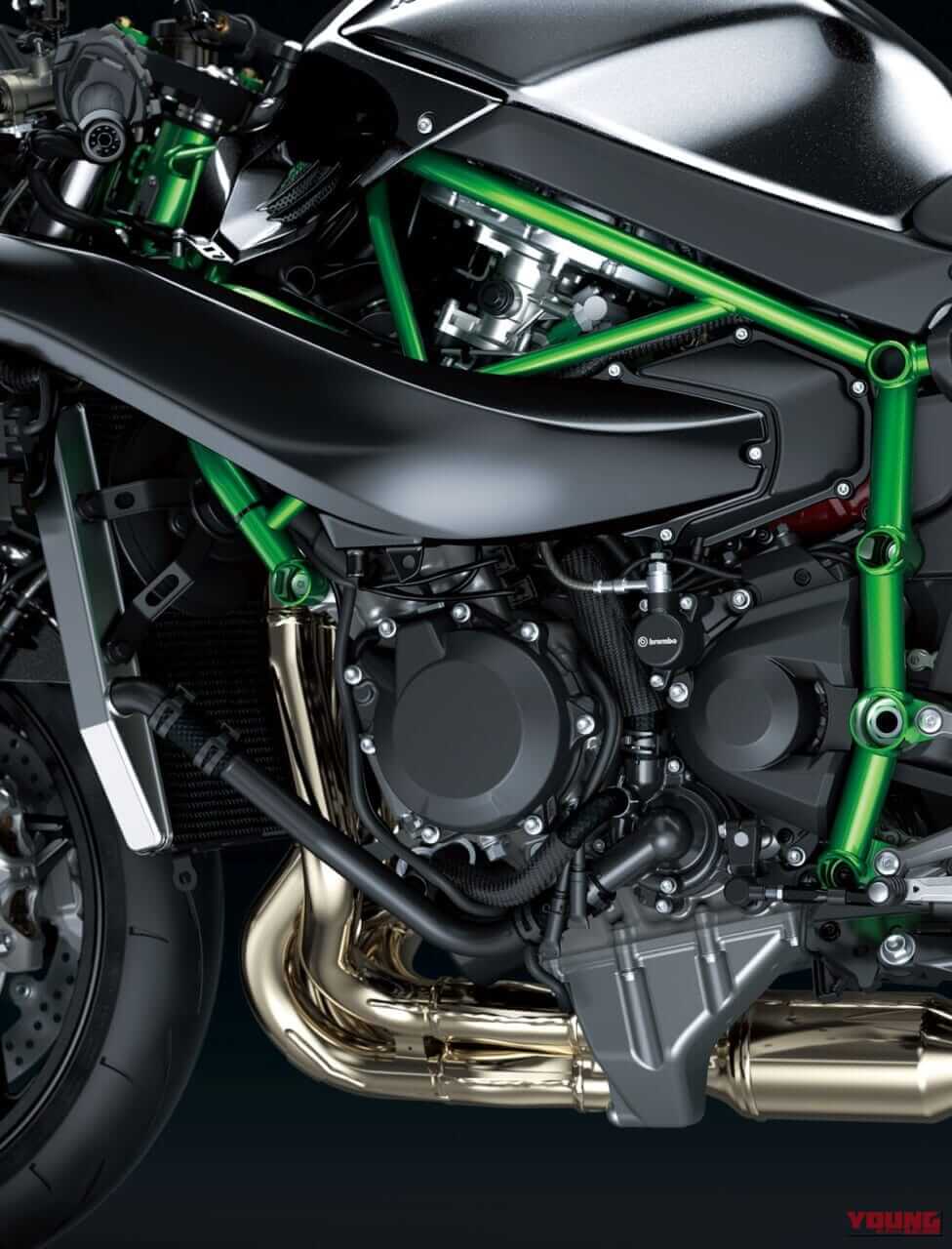 KAWASAKI Ninja H2 CARBON|唯一無二の過給機モンスターが衝撃復活! 海外で牙を磨いてきたカワサキ「Ninja H2 CARBON」が圧縮比11.2&減速比ショート化で覚醒して国内再導入